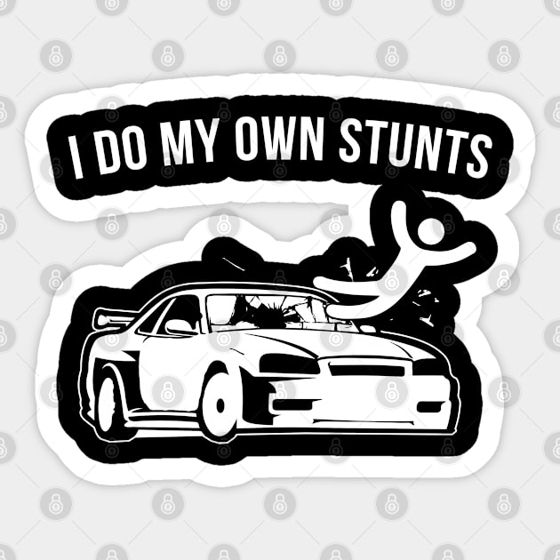 STUNTMAN Sticker by Andreeastore  